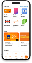 Itaú app screenshot 2